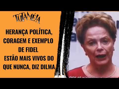 SOVEREIGNTY IS NOT SUBORDINATE TO ANY POWER, DILMA SAYS IN MESSAGE TO FIDEL COLLOQUIUM, 100