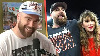 Travis Kelce Claims Taylor Swift Attracts Media Attention Because She’s ‘the Best Thing Possible’