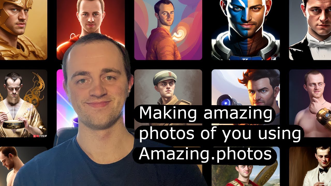 Making amazing photos of you using Amazing.photos (Product built on