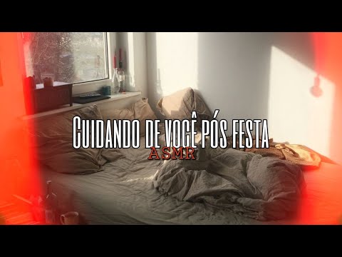 Asmr - Namorada cuidando de você pós festa 💖 | Flower Asmr