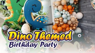 DESIGN WITH ME | Dino Themed Birthday Party Ideas | Dinosaur Themed| Nicole Emmanuel