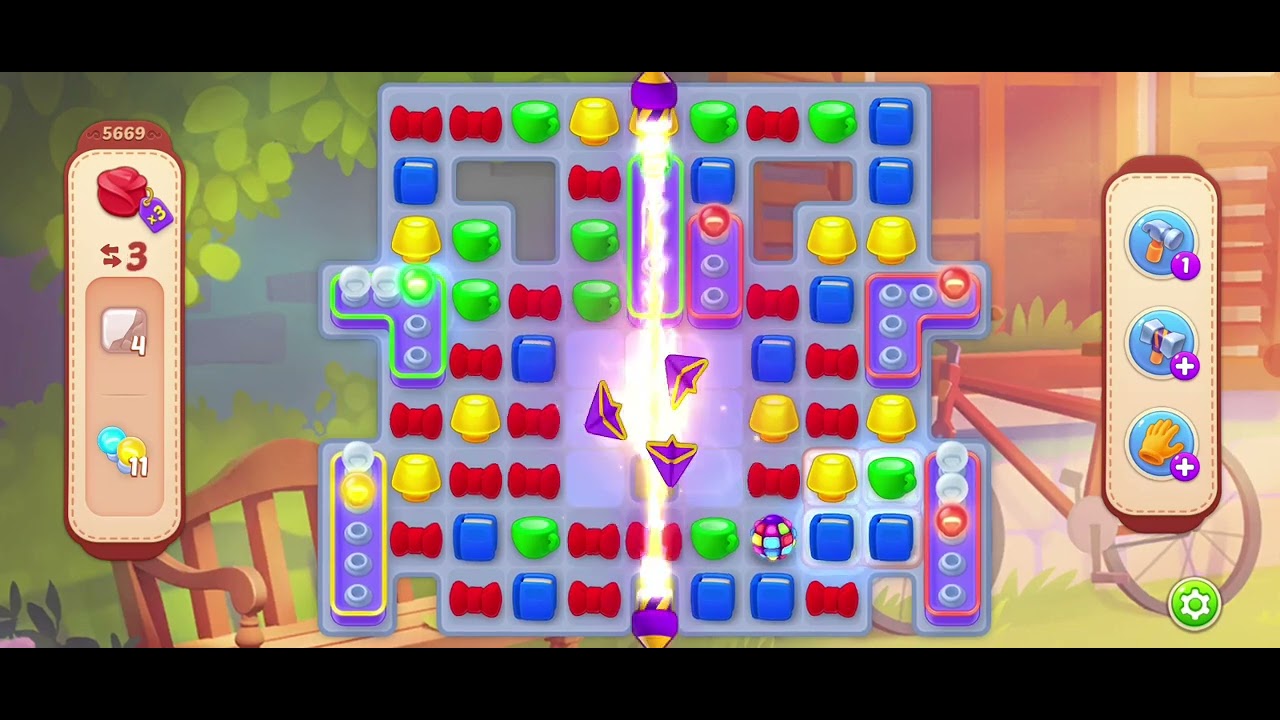 Homeskapes 5669 уровень