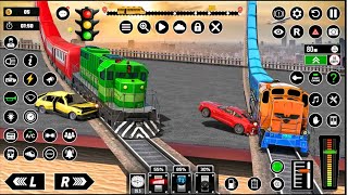 A Conductor's Journey Behind the Controls of a Train | Euro train simulator 2023 | Best android game screenshot 4