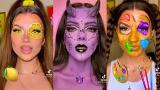 Emoji Makeup Challenge Compilation  New tiktok trend Part 2
