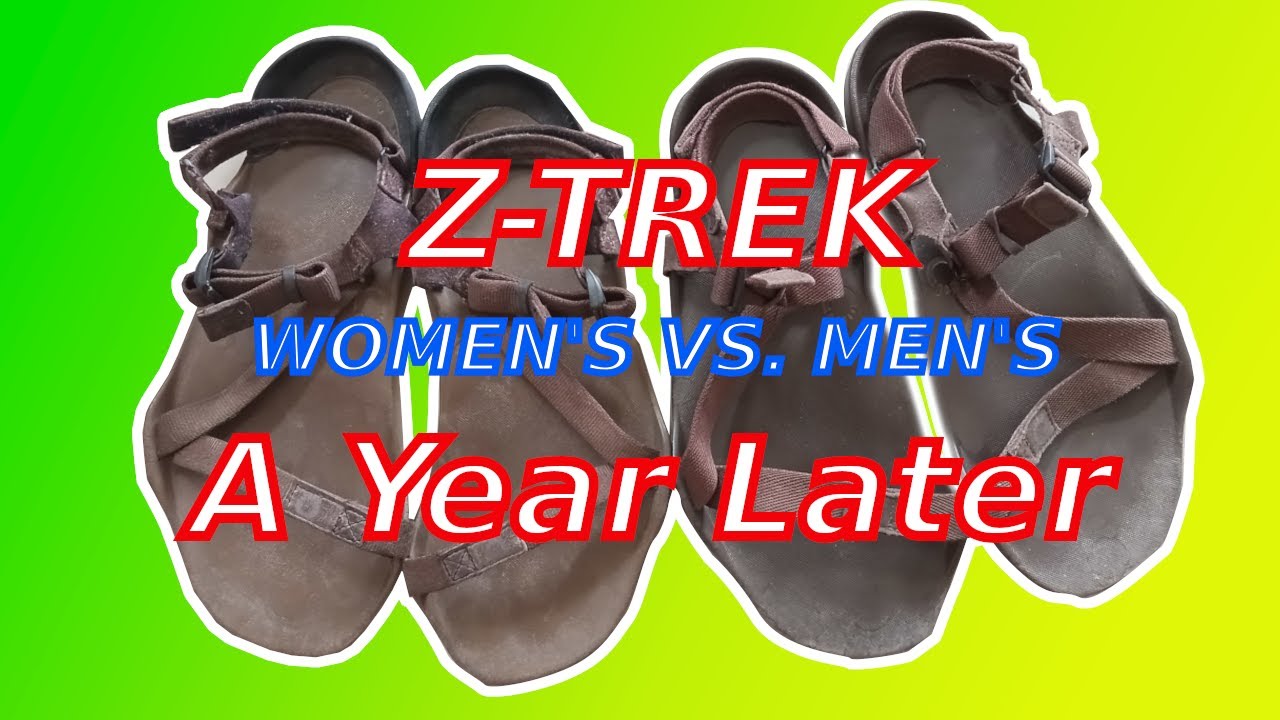Xero Z Trek Sandals After One Year of Use Review ( Women's VS. Men's
