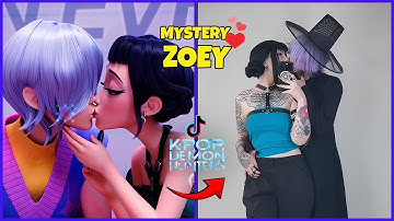KPOP Demon Hunters in een echte TikTok-versie & filmquiz | Zoey, Mystery, Rumi