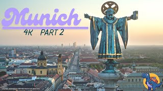14_BEST of Germany 🇩🇪! Munich Part 2 | Relaxing Music🎶Architecture & City Life🤩✨(4K Cinematic Walk)