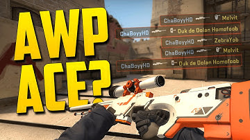 CRAZY AWP ACE?! - CS:GO Funny Moments in Competitive