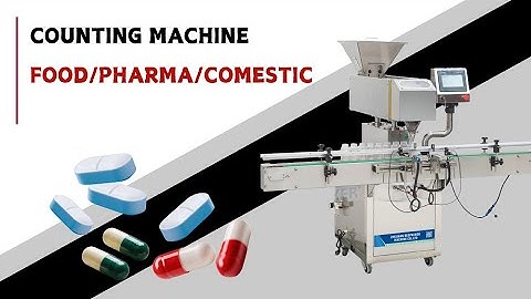 XKYL-8 COUNTING MACHINE I Capsules Tablets Candy I Bespacker Machinery