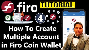 How To Create Multiple Accounts in Firo Coin Core Wallet | Best Cryptocurrency Wallets