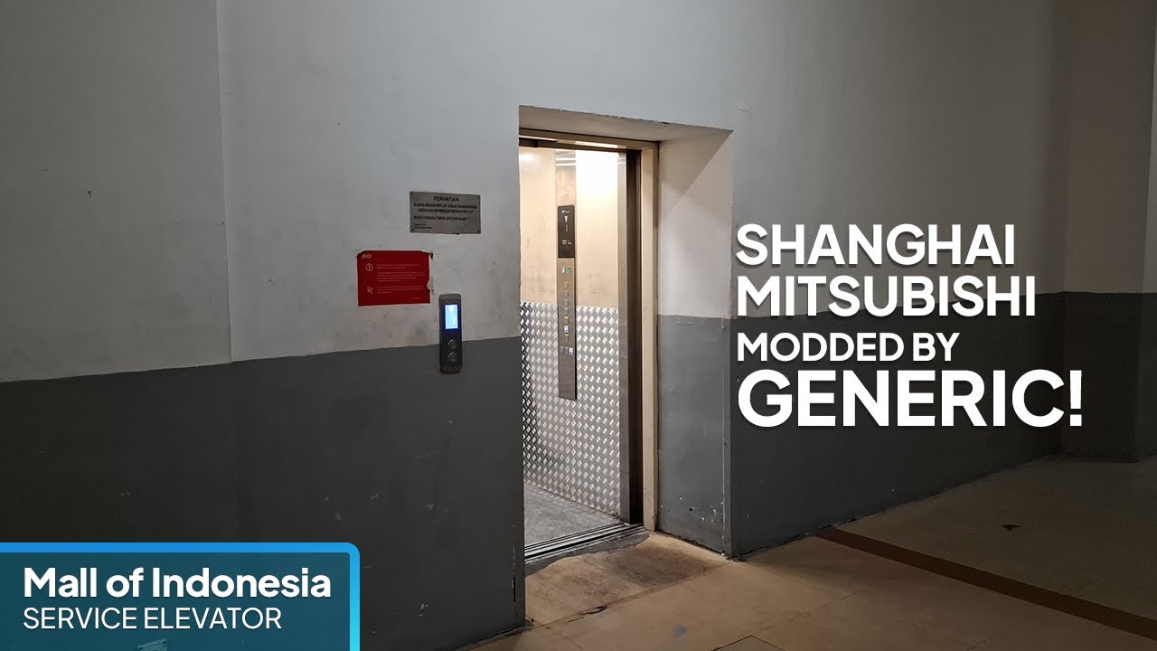 Shanghai Mitsubishi Freight Elevator Modded by GENERIC - Mall of Indonesia, Jakarta