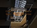 ceiling lighting  natural  and artificial  for commercial building design