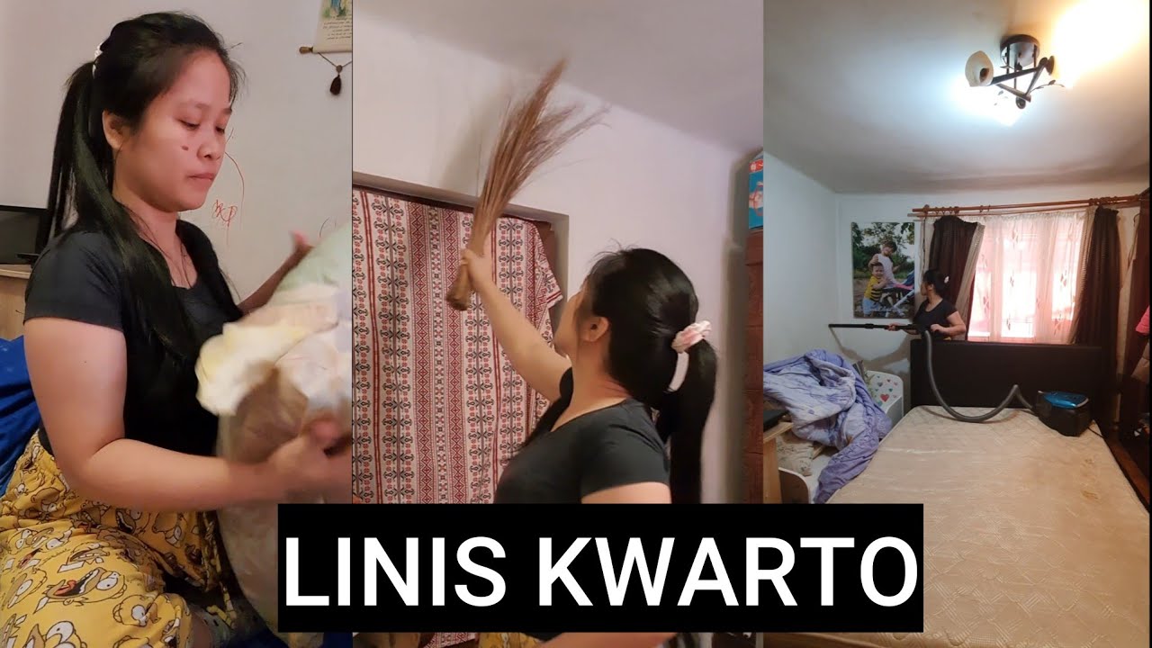 PAG-UWI NG AKING ROMANIAN HUBBY NA SURPRISE SIYA DAHIL MALINIS AT BAGONG BEDSHEET ANG ROOM NAMIN