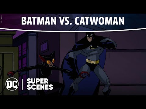 The batman - the bat and the cat | super scenes | dc