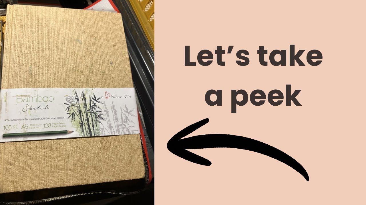 Completed sketchbook | sketchbook tour