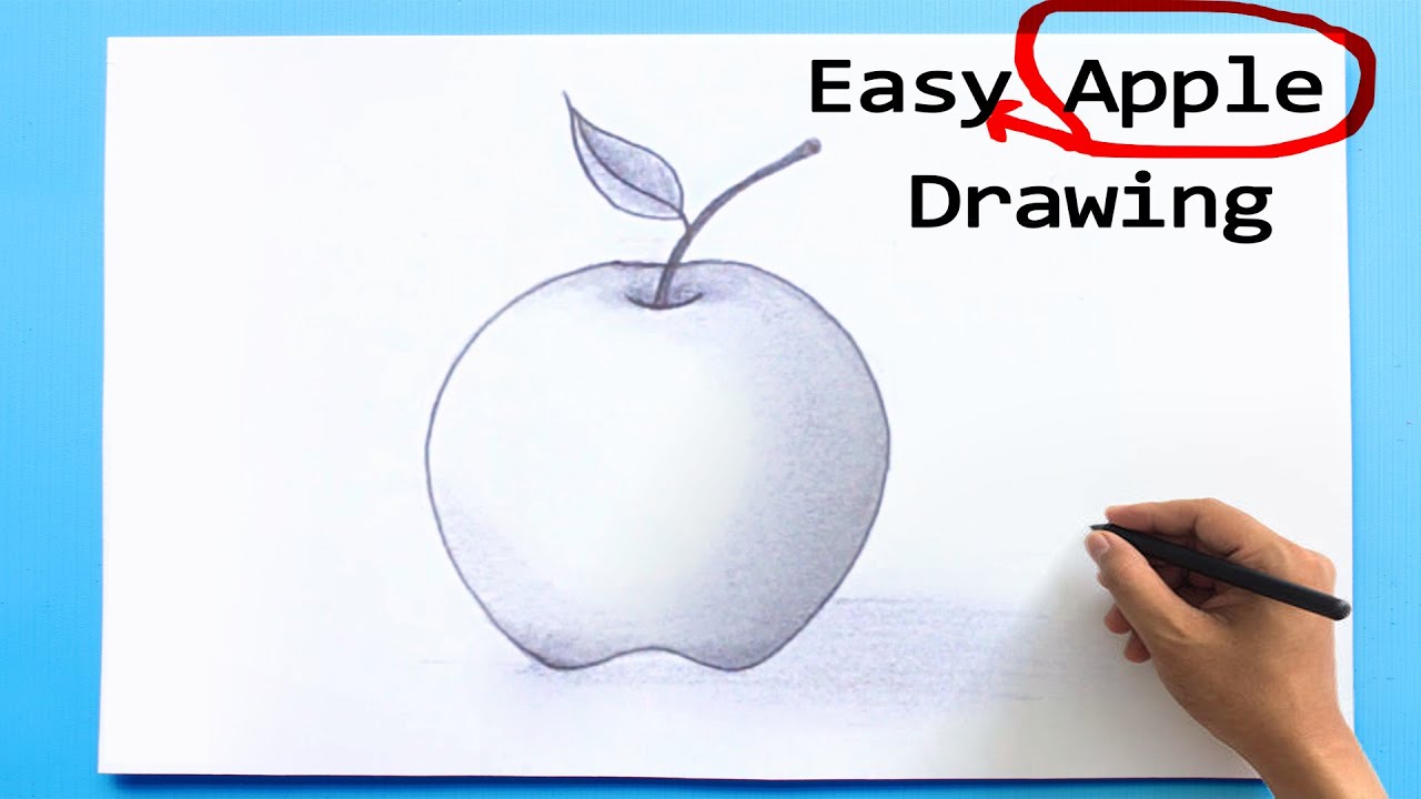Perfect Apple Drawing Lesson YouTube