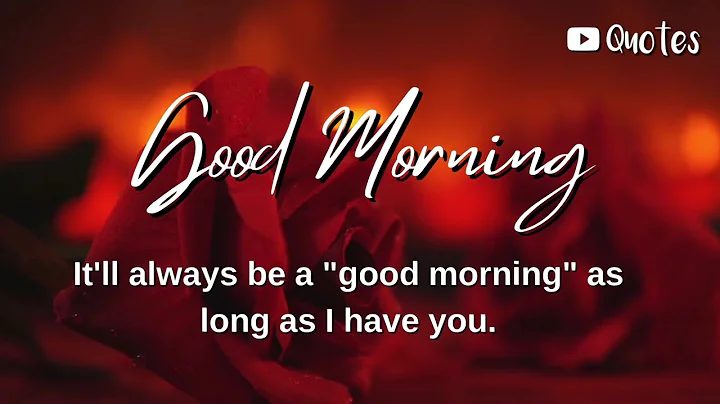 Good Morning My Love, Send this Video to Someone You Love #goodmorning #love