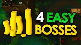 4 Easy Bosses for HUGE Profits (OSRS)