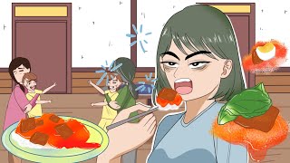 SAHUR BARENG VORAN VORIN ( GULAI SAPI) | ANIMATION MUKBANG🇮🇩