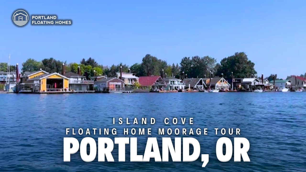 Portland Floating Homes on Hayden Island!