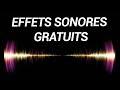 Effets sonores youtube gratuits  tlcharger libre de droits