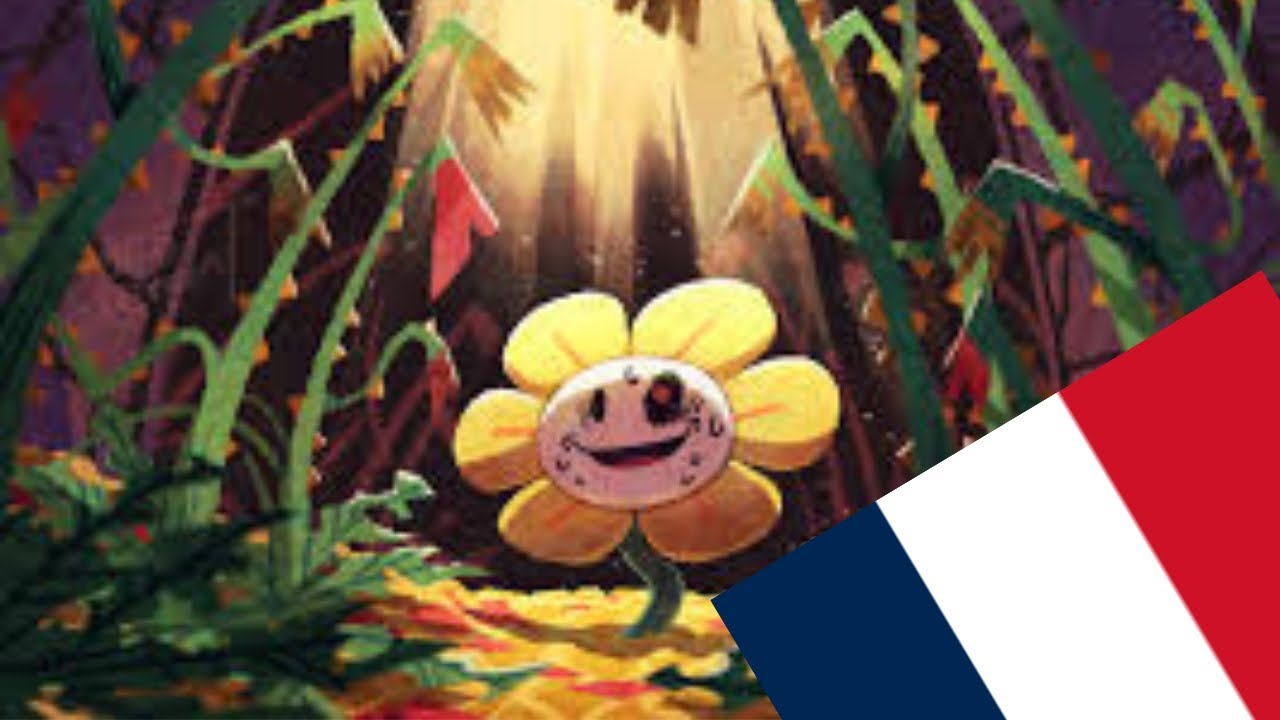 Je fais la VF de Flowey la fleur. - YouTube