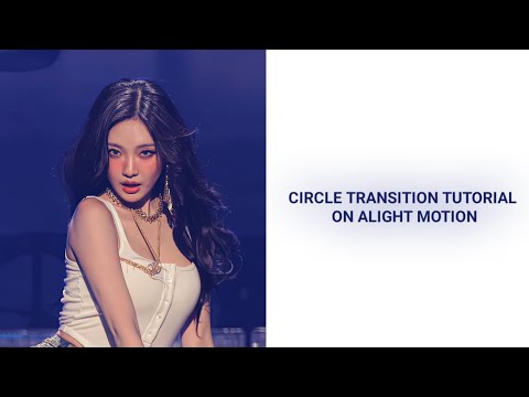 Smooth circle transition tutorial || alight motion ! 