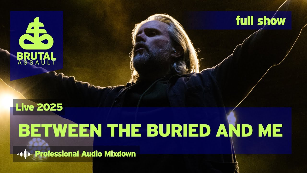 Brutal Assault 28 - Between The Buried and Me performing Colors (live) 2025