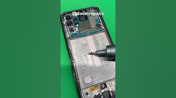 Samsung A52 No Display FPC Connector Replacment