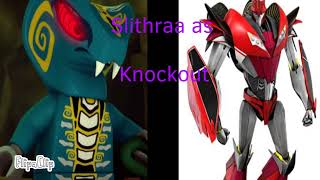 Heroes vs Villains: Transformers Cast