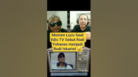 Momen Lucu Saat Edis TV Sebut Rudi Yohanes Menjadi Rudi Iskariot