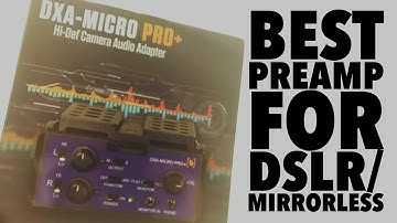 Best PreAmp: Beachtek DXA Micro Pro Plus
