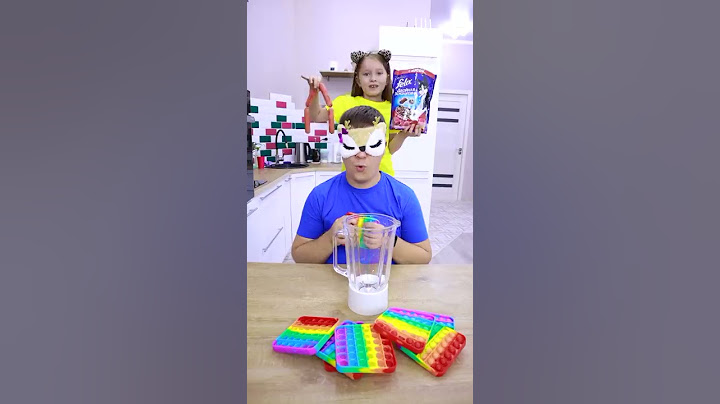 OMG Super cocktail! Cat food - milk - jelly #shorts by Milli Star