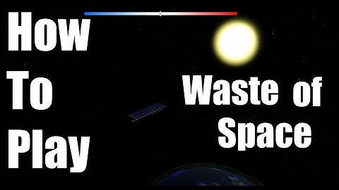 Waste of Space Roblox Basics Tutorial