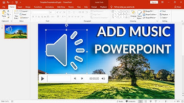 How to Add Music to PowerPoint - PowerPoint Tutorial 2019