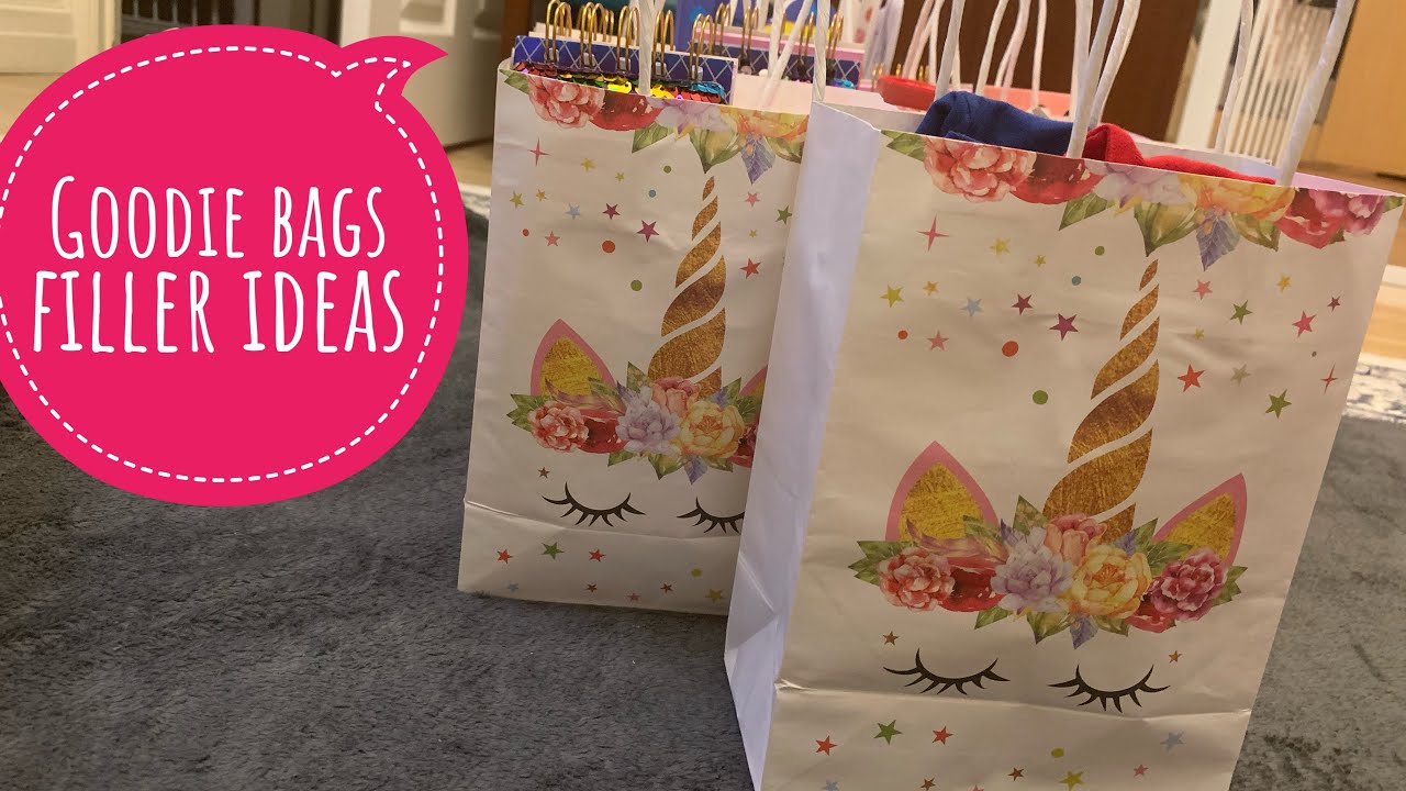 Let’s see what’s in the goodie bags birthday goodie bags Poundland