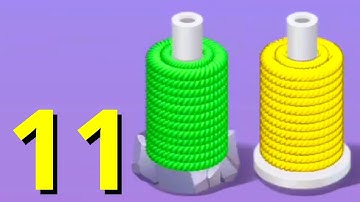 🧶 Yarn Away 🧩 GAMEPLAY Part 11 Levels 68-73 (Android, iOS)