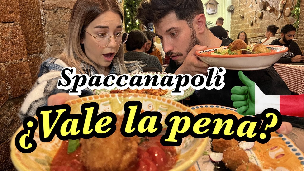 🇮🇹PROBANDO EL RESTAURANTE DE MODA EN BARCELONA 🤌 | SPACCANAPOLI ¿Nos ha DECEPCIONADO? 🤔