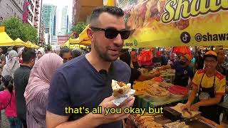 $2 Malaysian Style Chicken Shawarma in Kuala Lumpur