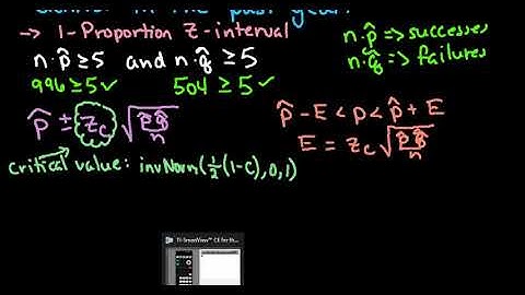 1 Proportion Z-Interval TI-84