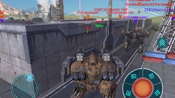 War Robots TB vs BMF on Powerplant (14th August 2017)