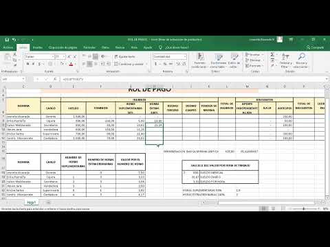 Elaboración ROL DE