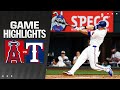 Angels vs rangers game highlights 51824  mlb highlights
