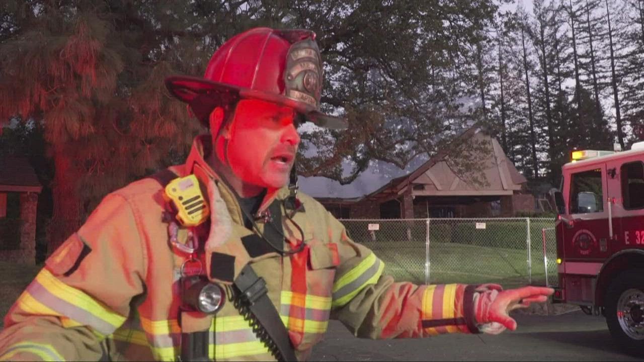 Fair Oaks home catches fire less than a day after its garage goes up on flames