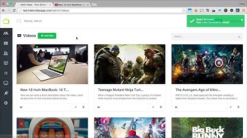 Videos and Video Categories