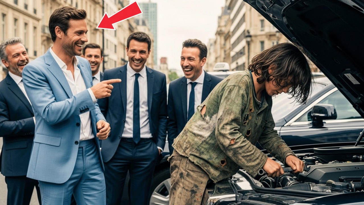 JE PEUX RÉPARER ÇA » — LE MILLIONNAIRE RIT… MAIS LE GARÇON FAIT L’IMPOSSIBLE