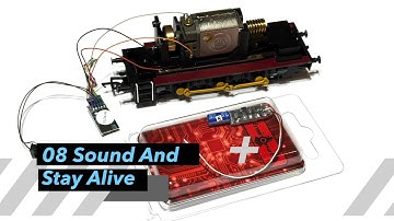 Fitting DCC Sound To A Bachmann 08 Shunter Using A Large Speaker And Stay Alive