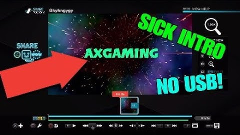 How To Make a Cool Intro On Sharefactory. (No USB)