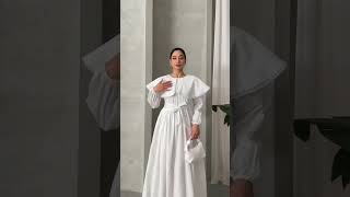 Son Stok Bitmek Üzere Beyaz Elbise