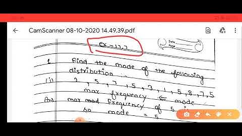 10-08-2020-Ex.17.7 chapter 17 mode class 10th rbse maths